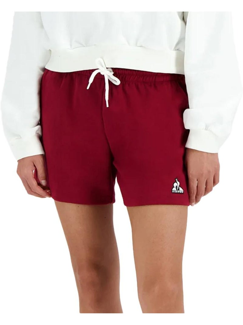 Pantalones Cortos Le Coq Sportif para Mujer Burdeos - Kiabi