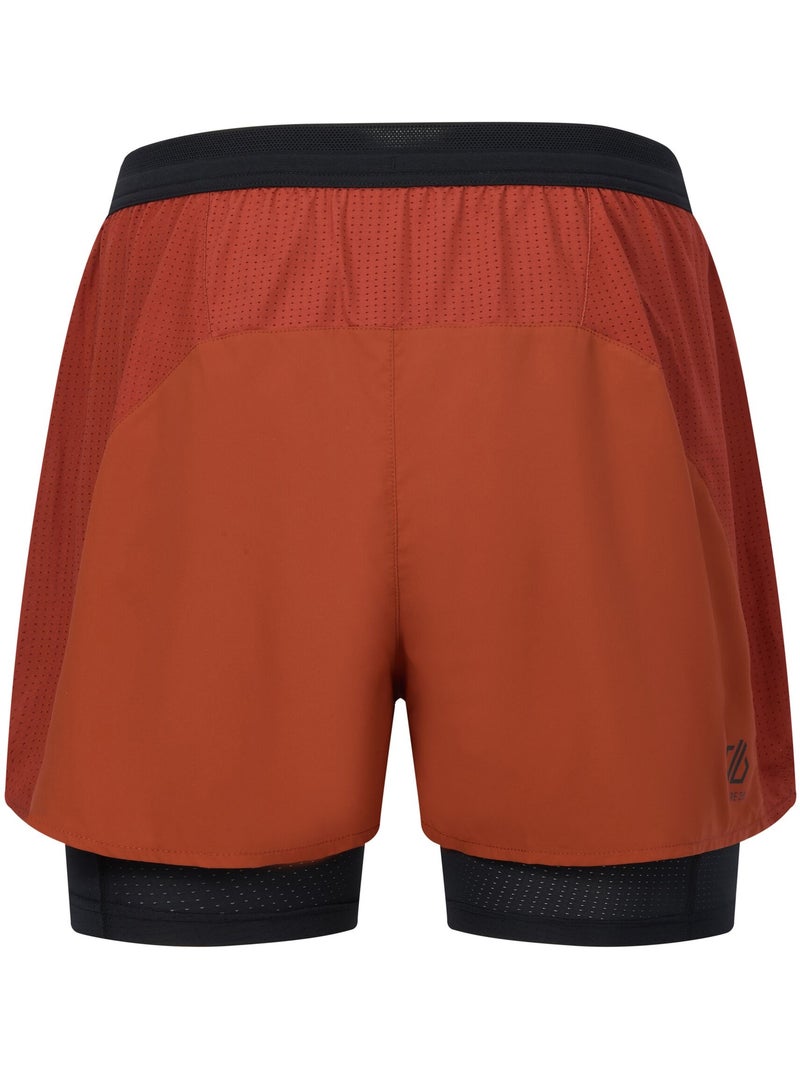 Pantalones cortos movement ii para hombre - dare 2b Rojo ladrillo - Kiabi
