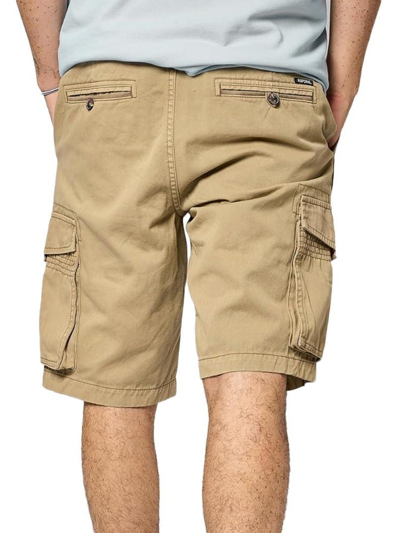 Pantalones cortos para hombre kaporal Marrón capuchino - Kiabi