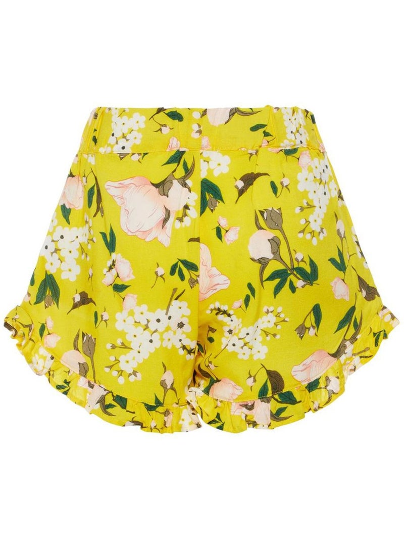 Pantalones Cortos para Niña Name It Amarillo - Kiabi