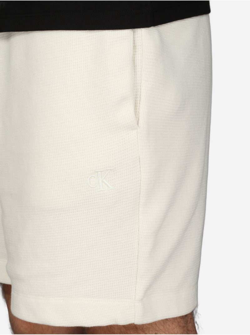 Pantalones cortos para ponerse - Calvin Klein Beige - Kiabi