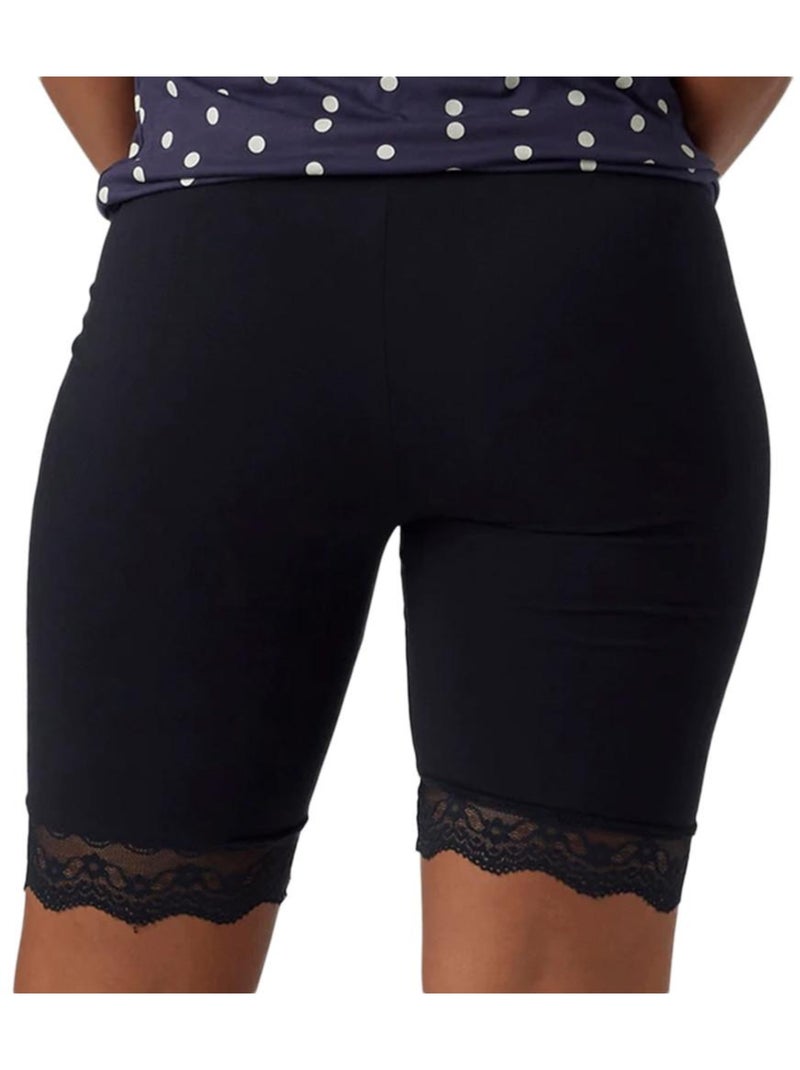 Pantalones Cortos Premamá de Mamalicious (Pack de 2) Negro - Kiabi