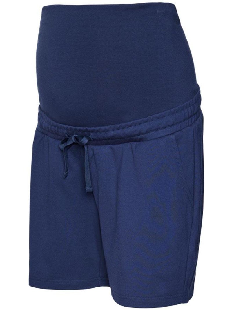 Pantalones Cortos Premamá Mamalicious Azul marino - Kiabi
