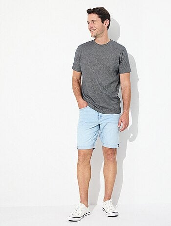 Pantalones cortos vaqueros ajustados, MO Fashion