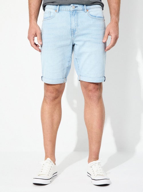 Pantalones cortos vaqueros ajustados, MO Fashion - Kiabi Pantalones cortos vaqueros ajustados, MO Fashion - Kiabi