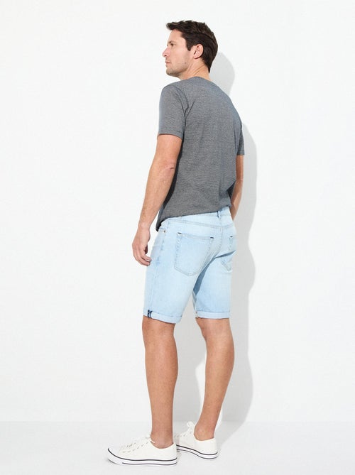 Pantalones cortos vaqueros ajustados, MO Fashion - Kiabi Pantalones cortos vaqueros ajustados, MO Fashion - Kiabi