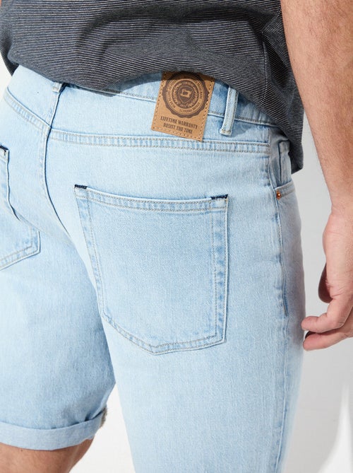 Pantalones cortos vaqueros ajustados, MO Fashion - Kiabi Pantalones cortos vaqueros ajustados, MO Fashion - Kiabi
