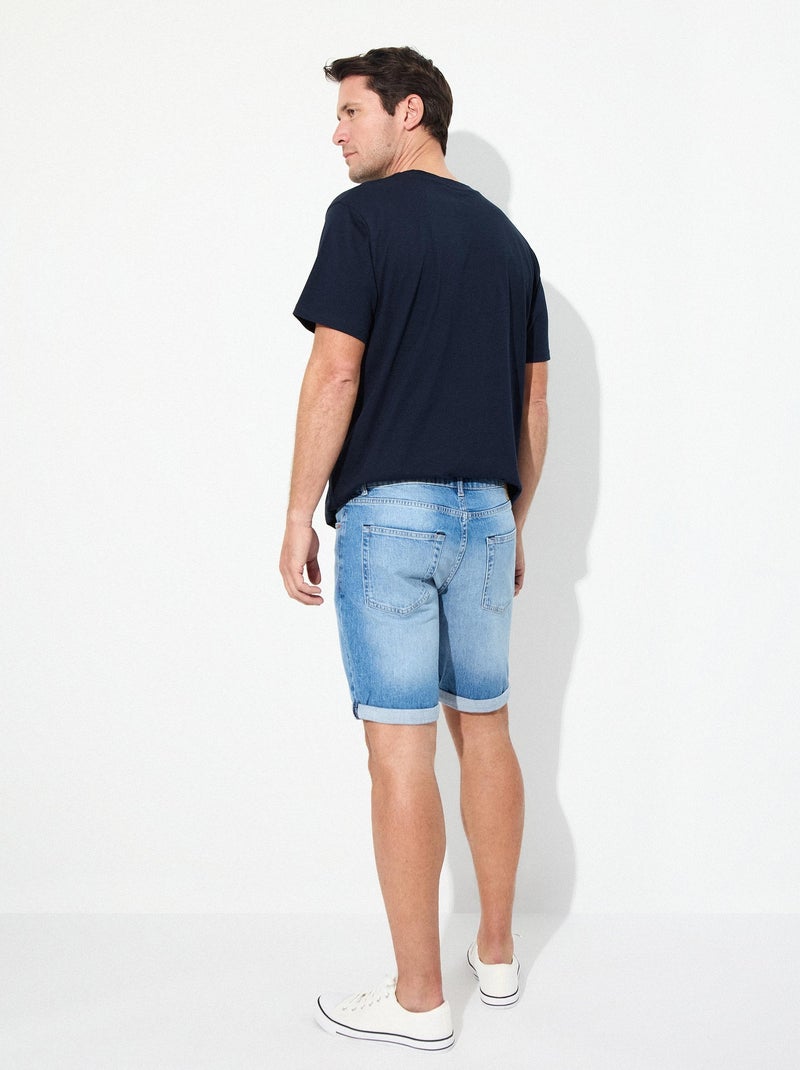 Pantalones cortos vaqueros ajustados, MO Fashion Azul - Kiabi