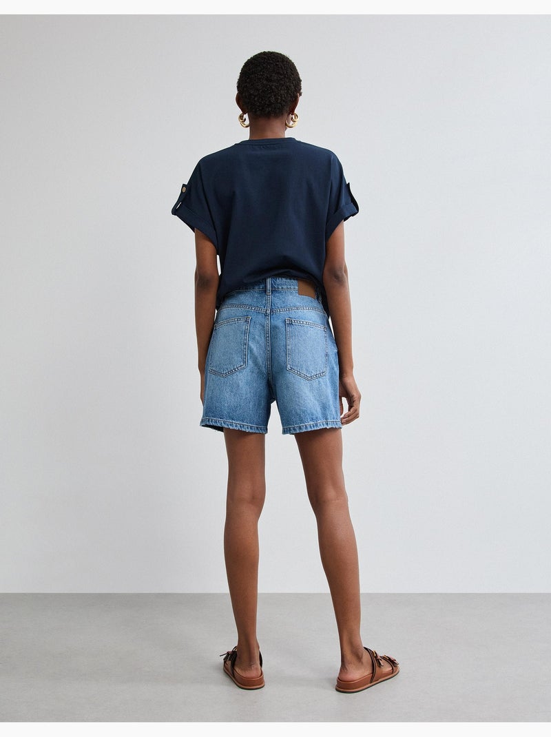 Pantalones cortos vaqueros, MO Fashion Azul - Kiabi