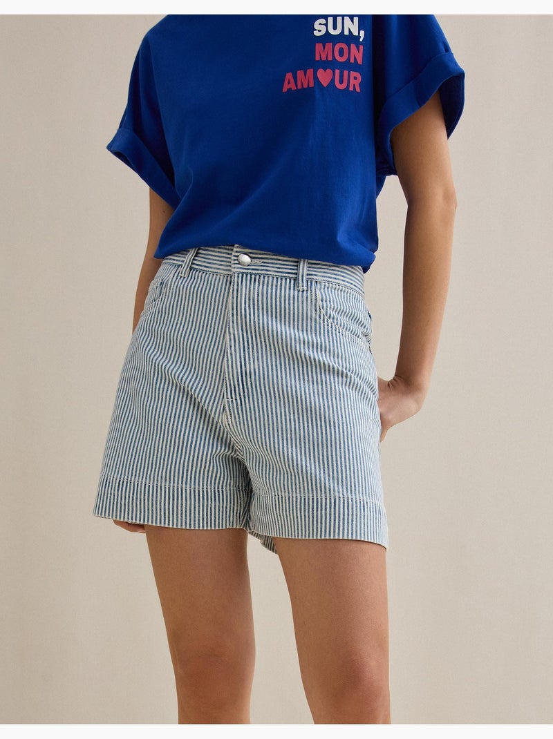Pantalones cortos vaqueros, MO Fashion Azul - Kiabi