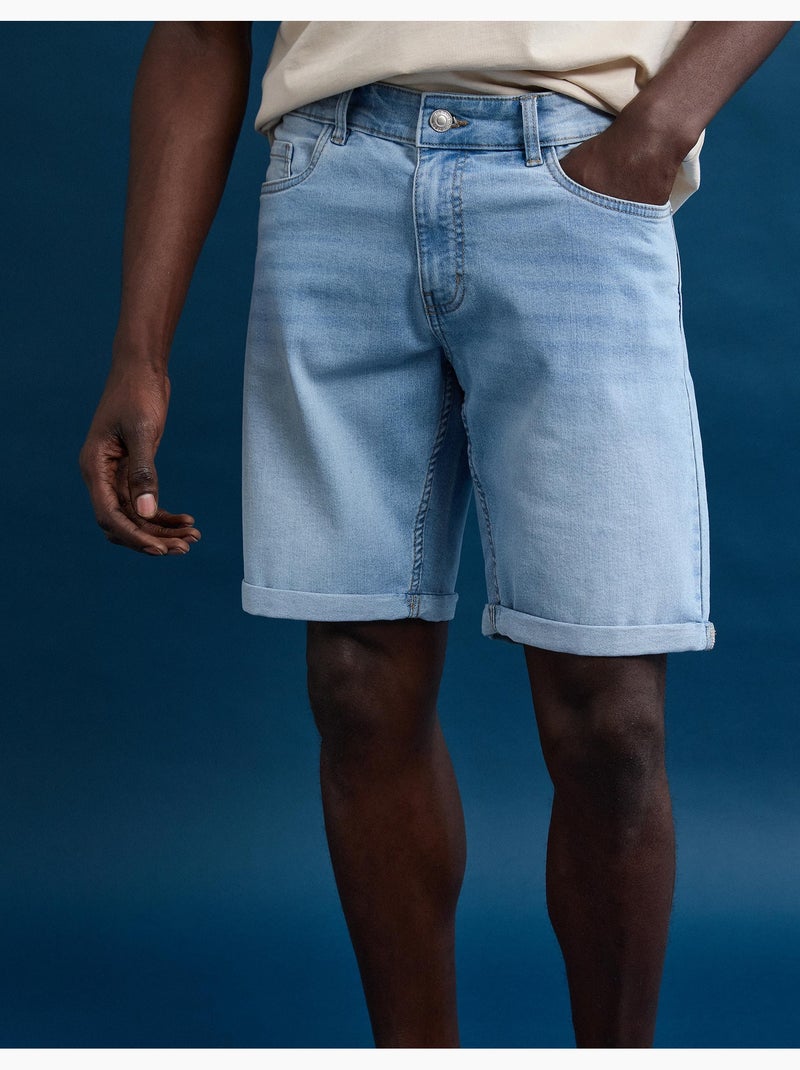 Pantalones cortos vaqueros, MO Fashion Azul - Kiabi
