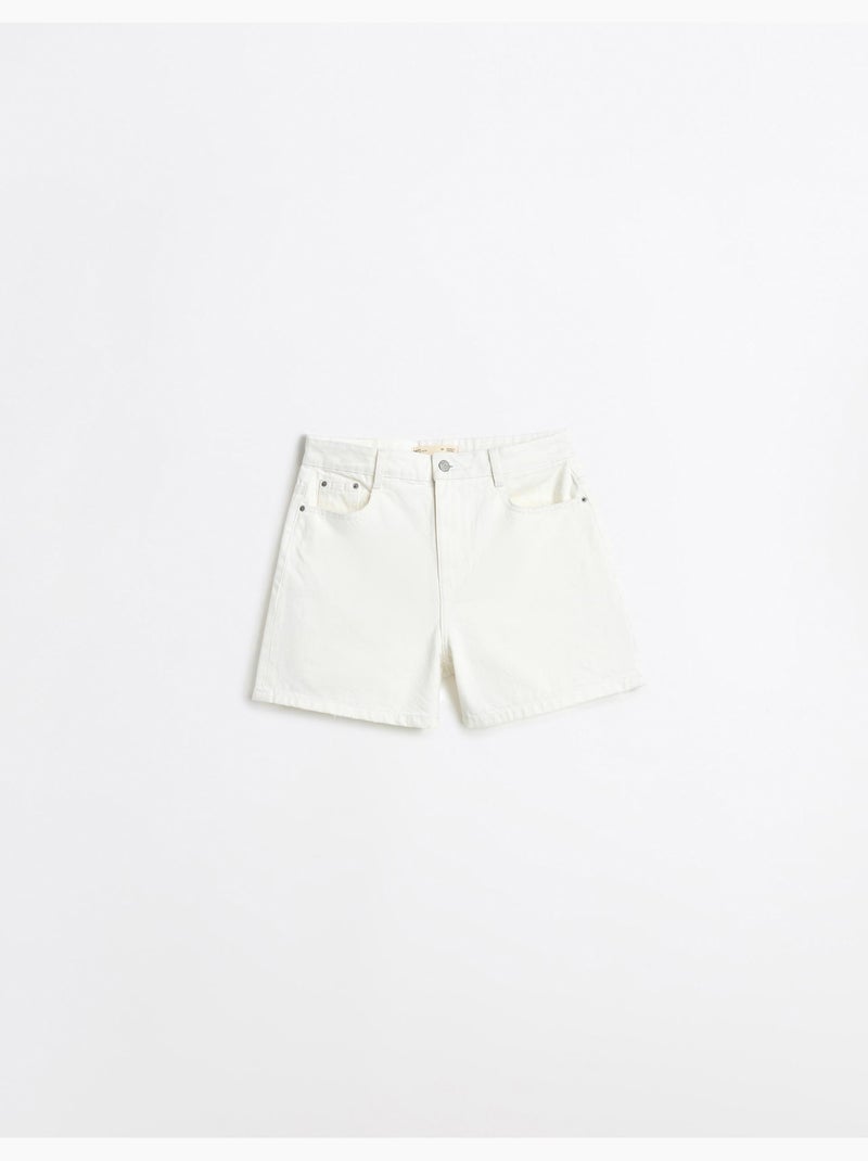 Pantalones cortos vaqueros, MO Fashion Blanco - Kiabi