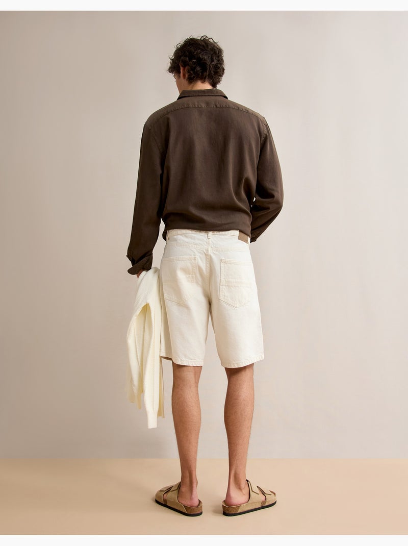 Pantalones cortos vaqueros, MO Fashion Blanco - Kiabi