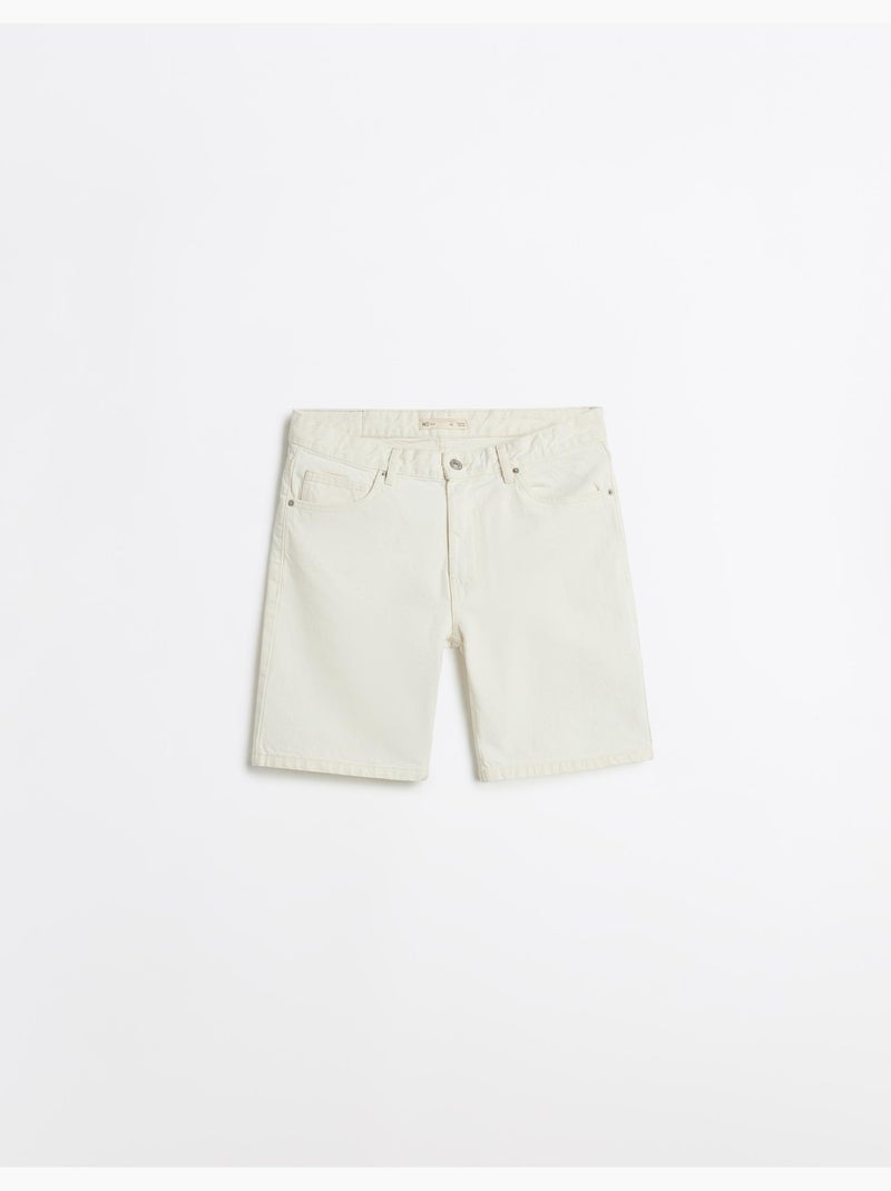Pantalones cortos vaqueros, MO Fashion Blanco - Kiabi
