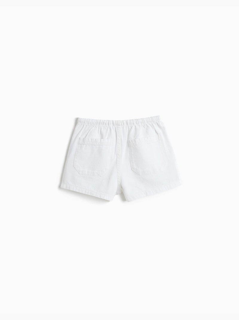 Pantalones cortos vaqueros, MO Fashion Blanco - Kiabi