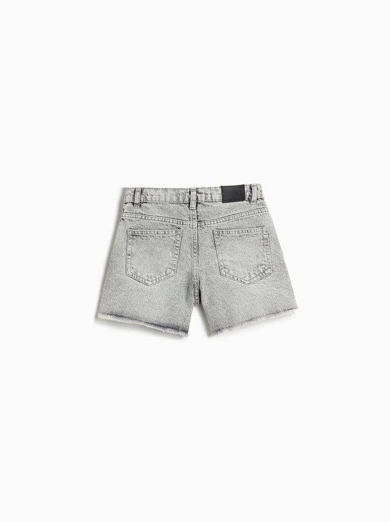 Pantalones cortos vaqueros, MO Fashion Gris - Kiabi