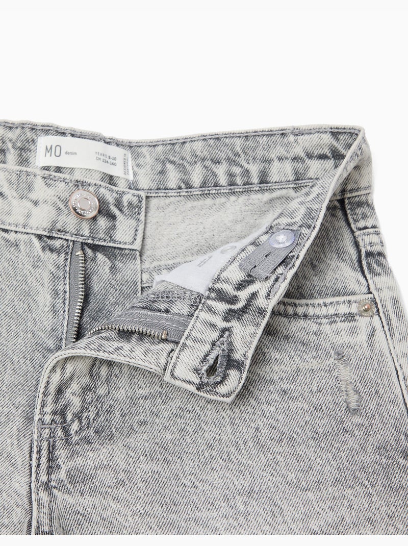 Pantalones cortos vaqueros, MO Fashion Gris - Kiabi
