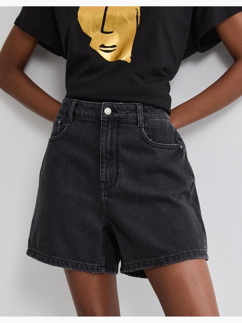 Pantalones cortos vaqueros, MO Fashion Negro - Kiabi
