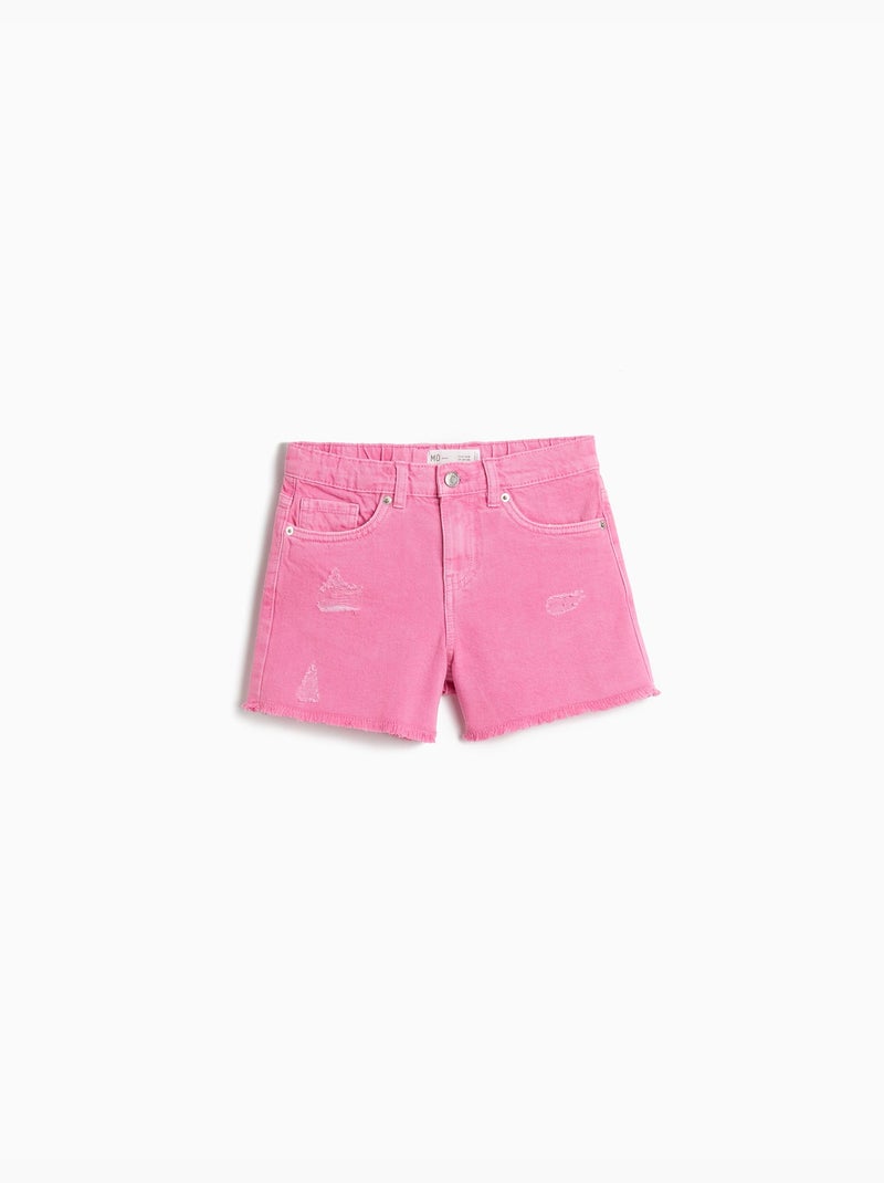 Pantalones cortos vaqueros, MO Fashion Rosa - Kiabi