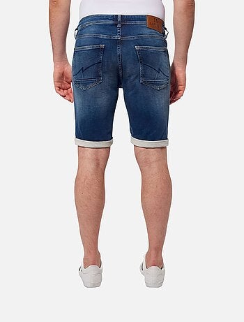 Pantalones cortos vaqueros oscuros para hombre Kaporal ELIXE