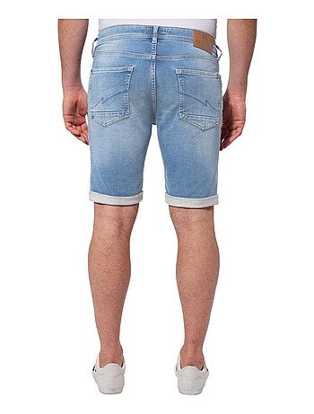 Pantalones cortos vaqueros oscuros para hombre Kaporal ELIXE