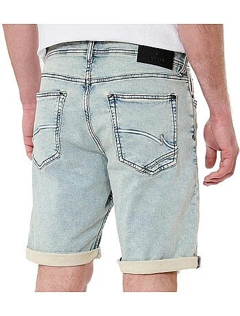 Pantalones Cortos Vaqueros Rectos para Hombre Kaporal