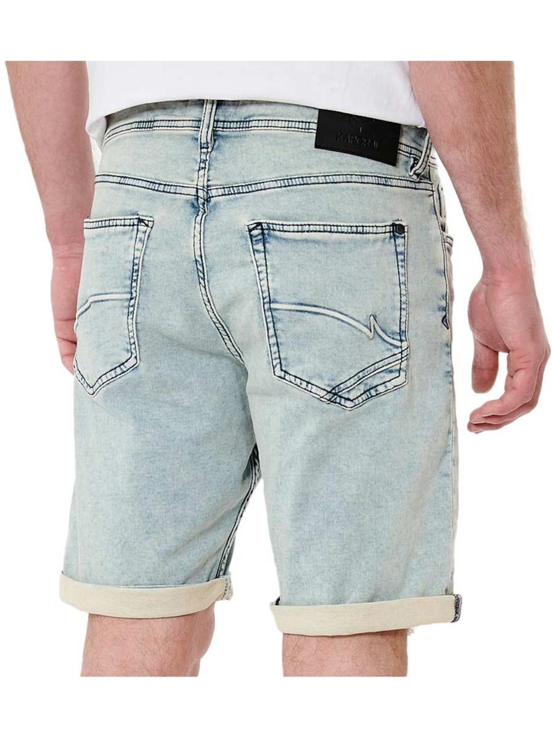 Pantalones Cortos Vaqueros Rectos para Hombre Kaporal Verde pera - Kiabi