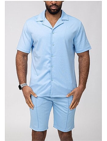 Pantalones cortos,Conjunto de camisa Kebello