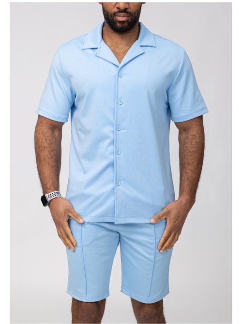 Pantalones cortos,Conjunto de camisa Kebello - Kiabi