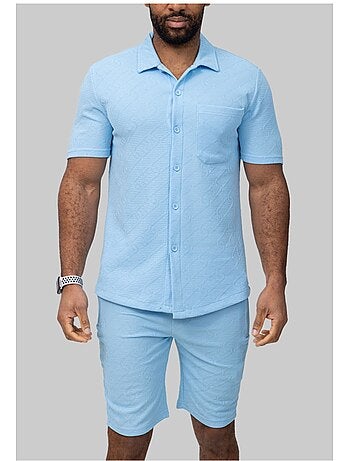 Pantalones cortos,Conjunto de camisa Kebello