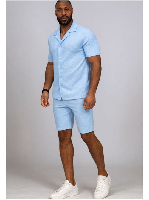 Pantalones cortos,Conjunto de camisa Kebello - Kiabi