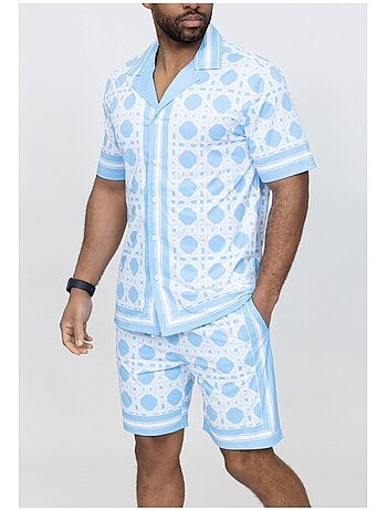 Pantalones cortos,Conjunto de camisa Kebello