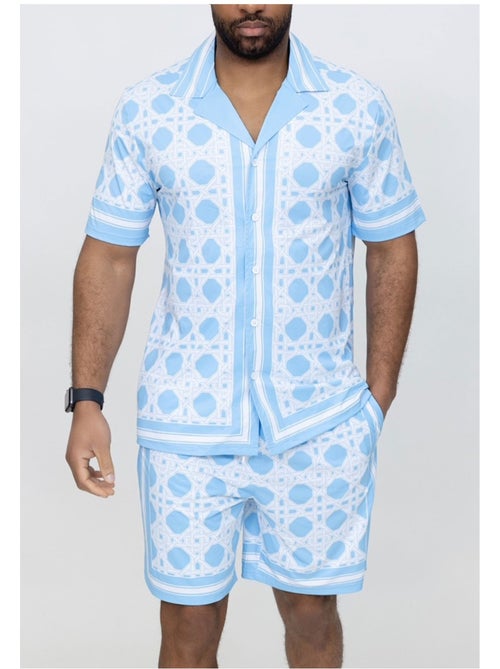 Pantalones cortos,Conjunto de camisa Kebello - Kiabi