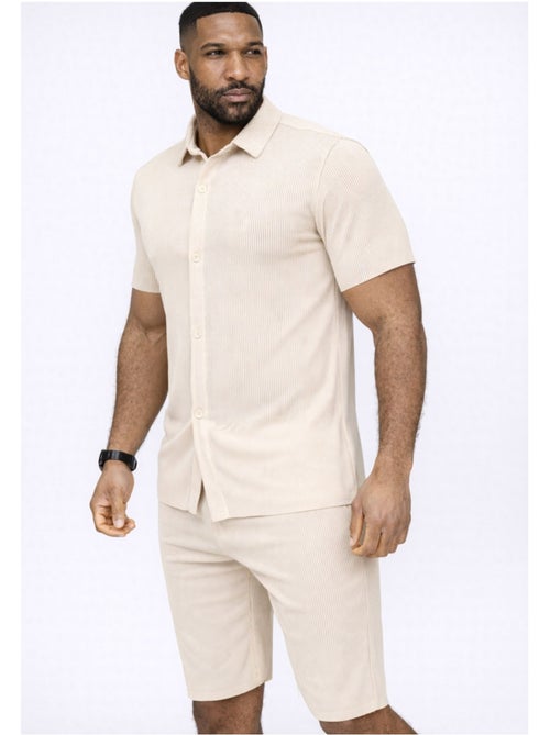 Pantalones cortos,Conjunto de camisa Kebello - Kiabi
