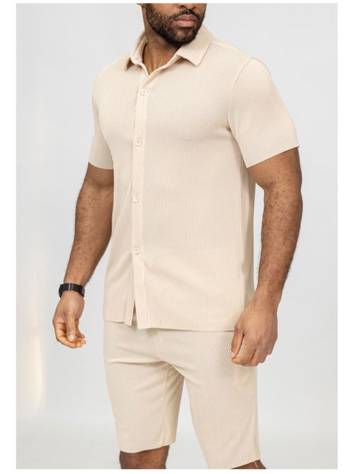 Pantalones cortos,Conjunto de camisa Kebello - Kiabi