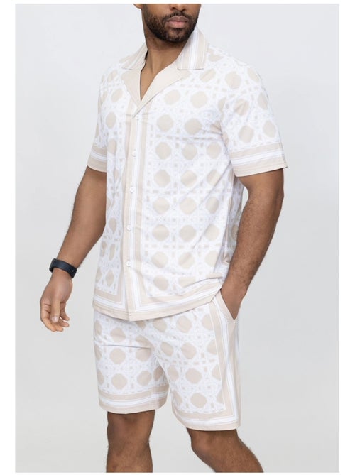 Pantalones cortos,Conjunto de camisa Kebello - Kiabi