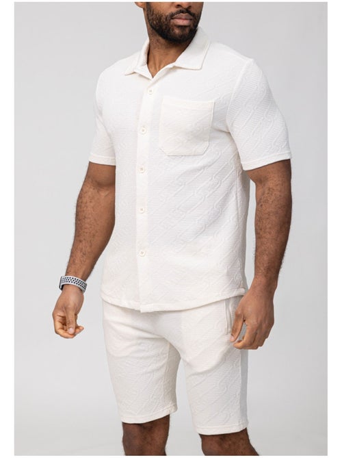 Pantalones cortos,Conjunto de camisa Kebello - Kiabi