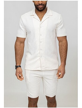 Pantalones cortos,Conjunto de camisa Kebello