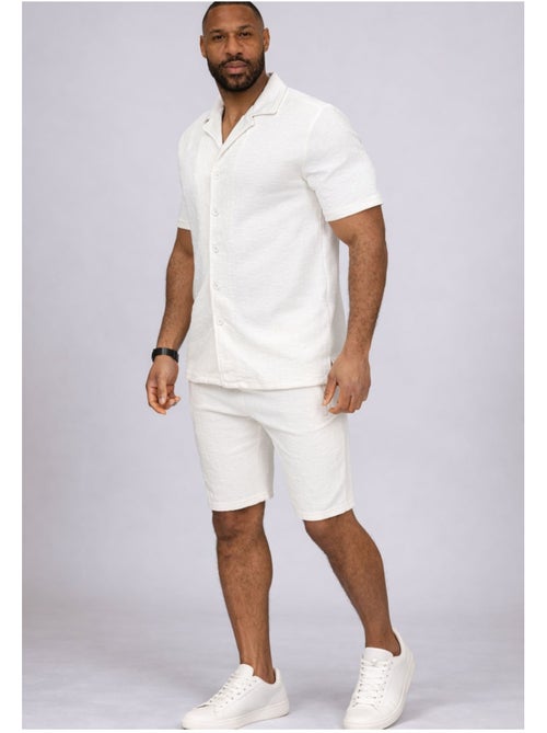 Pantalones cortos,Conjunto de camisa Kebello - Kiabi