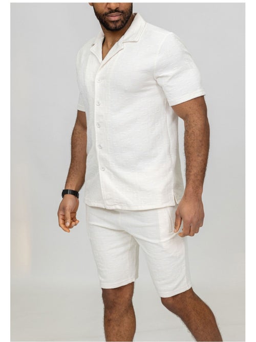 Pantalones cortos,Conjunto de camisa Kebello - Kiabi