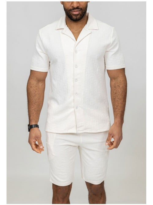 Pantalones cortos,Conjunto de camisa Kebello - Kiabi