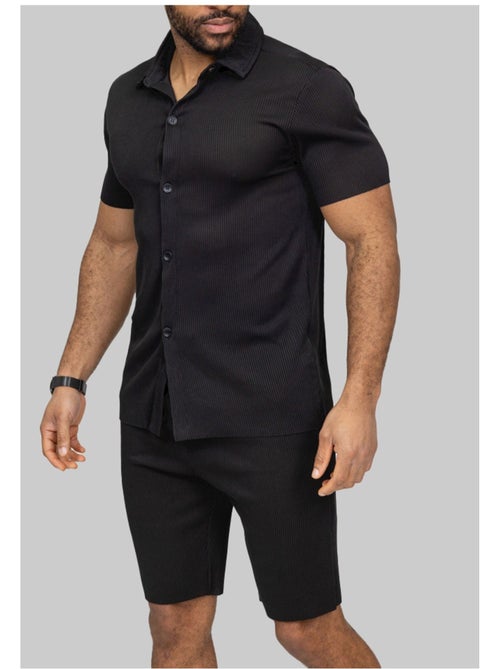 Pantalones cortos,Conjunto de camisa Kebello - Kiabi