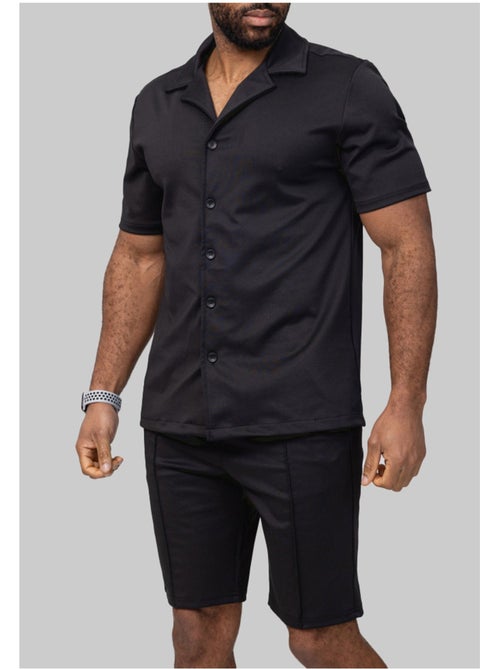 Pantalones cortos,Conjunto de camisa Kebello - Kiabi