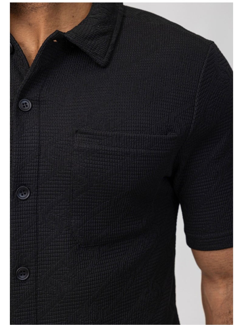Pantalones cortos,Conjunto de camisa Kebello Negro Negro - Kiabi