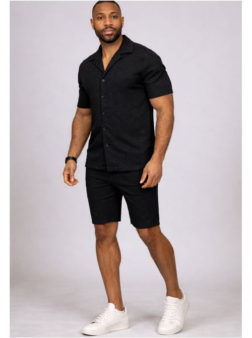 Pantalones cortos,Conjunto de camisa Kebello - Kiabi