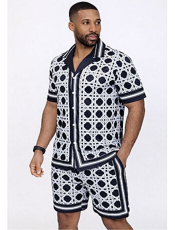 Pantalones cortos,Conjunto de camisa Kebello