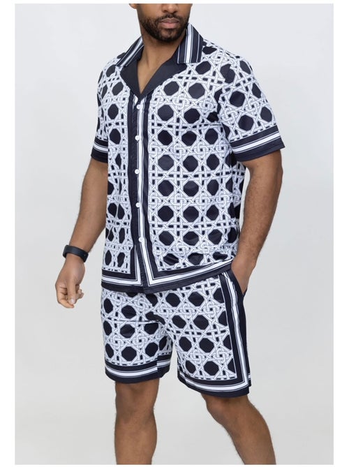 Pantalones cortos,Conjunto de camisa Kebello - Kiabi
