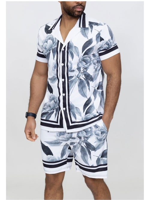 Pantalones cortos,Conjunto de camisa Kebello - Kiabi