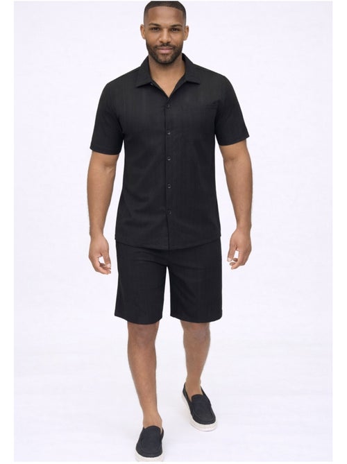 Pantalones cortos,Conjunto de camisa Kebello - Kiabi