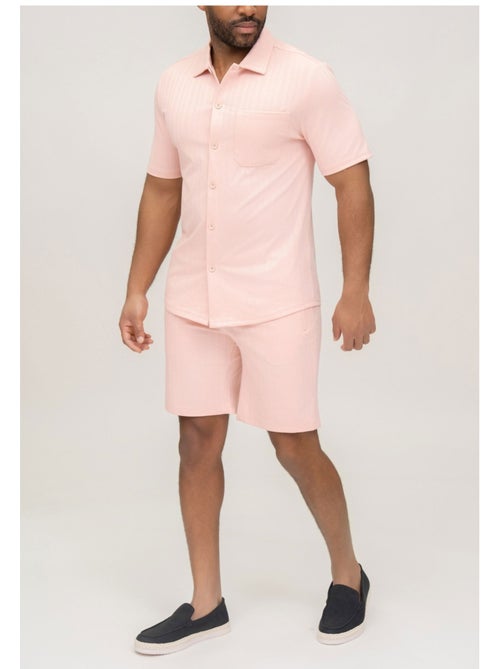 Pantalones cortos,Conjunto de camisa Kebello - Kiabi